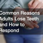 Common Reasons Adults Lose Teeth and How to Respond