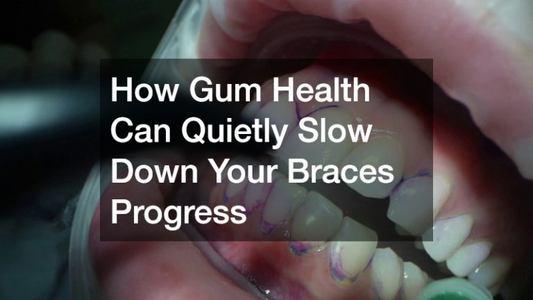 How Gum Health Can Quietly Slow Down Your Braces Progress